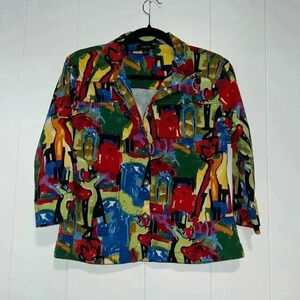 Kaktus Abstract Multicolor Jacket V3